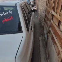 پراید 88 یک گلگیر رنگ