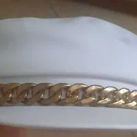کلاه کاپیتانی کاملا نو چرم مصنوعی سفید