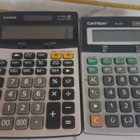 دوتاماشین حساب کاسیو اصل ژاپن وچین وتلفن پاناسونیک