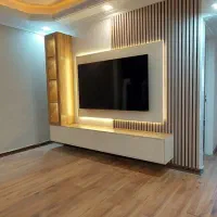 شلف پایه دیواری میز تلویزیون باکس براکت طبقه ترمو