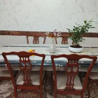 مبل و میز غذاخوری و میز تلویزیون