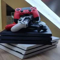 کنسول سونی ps4 pro یک ترا سفید اروپا دسته فابریک