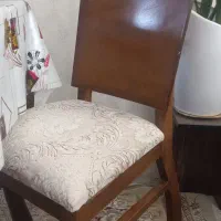 چهارصندلی چوبی بدون میز