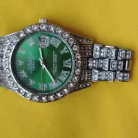 رولکس rolex فول نگین صفحه سبز