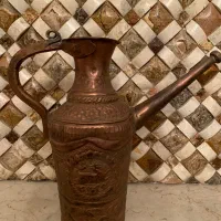 افتابه مسی غرق قلم