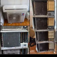 تعمیر ونصب گازگیری انواع کولر دو تیکه و پنجره ای