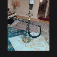 قلیان برنجی تنه سنگین در م