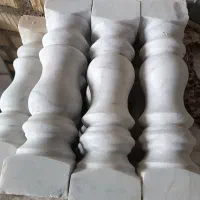 نرده سنگی سفید