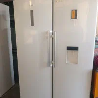 دو عدد یخچال دوقلو درحدخشک سمساری کوهکن