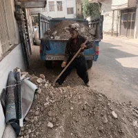 حمل نخاله با نیسان کمپرسی اتاق بزرگ