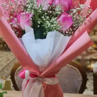 دسته گل رز