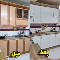 برچسب کابینت و کاشی و شیشه مات کن