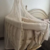 تخت گهواره چوبی