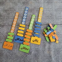 میله چرتکه چوبی آموزشی تدریس آذین