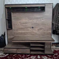 میزتلویزیون چوبی