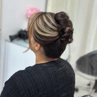 مدل شنیون برای تکمیل آلبوم