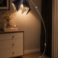 آباژور پایه بلند و گل