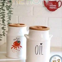 بانکه های سرامیکی درب چوب شیک طرح روغن ورب
