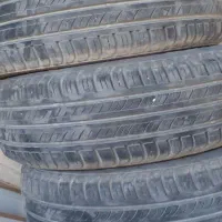 لاستیک دست دوم پژوچهار عدد یکدست بارز(۱۸۵ )R15
