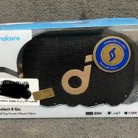 اسپیکر بلوتوثی مشکی طلایی select 4 go a31x1