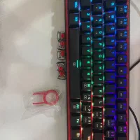 کیبورد ردراگون custom فول زیر قیمت k617