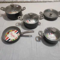 سرویس قابلمه ۹ پارچه پرارین ترکیه‌ای نو