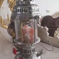 چراغ  توری  و منقل قدیمی استفاده نشده