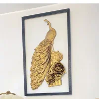 تابلو دیوار طاووس