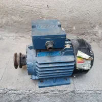 موتور دینام ۱ اسب ۱۴۰۰ دور سه فاز njm اصلی
