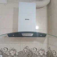 هود استیل البرز موتور فلزی سالم در حد نو