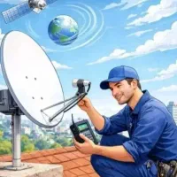نصب آنتن ونصاب آنتن سیم کشی ساختمان