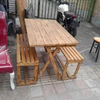 میز ونیمکت چهار نفره تاشو