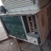 فروش کولر گازی پشت پنجره ای اسپیلت خراب و سوخته