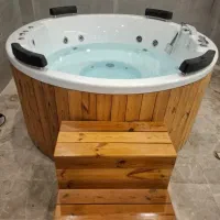 جکوزی مدرن مدل چهار نفره گرد