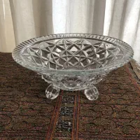 ظرف کریستال پایه دار