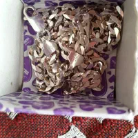 گردنبندنقره(ایتالیا)انگشترنقره(روس)
