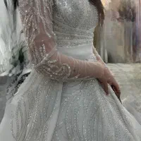 لباس عروس دنباله دار