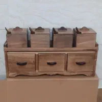 پا سماوری چوبی، بوفه ساعت دیواری