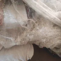 پرده گیپور گل برجسته