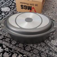 تابه گریل وقابلمه مخصوص مرغ وماهی وبوقلمون