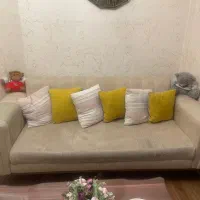 مبل راحتی ۵ نفره با میز جلو مبلی