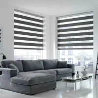 فروش ویژه پرده زبرا *ادری *چاپی*گلدوزی *