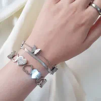 دستبند دولاین و دستبند قلبی