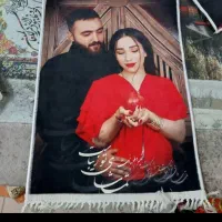 تابلو فرش چهره کاشان