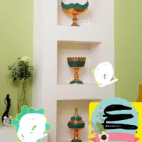 قسطی ویترینی فیروزه کوب