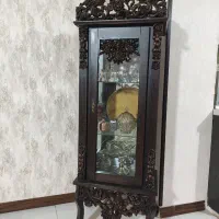 بوفه چوبی بسیار زیبا منبت کاری شده