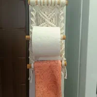 آویز حوله و دستمال کاغذی