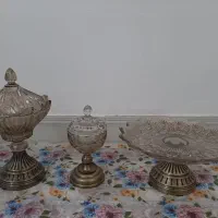 سرویس شامپاینی. پاسماوری. دکوری. چرخ خیاطی. جهزیه