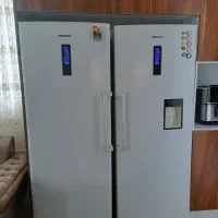 یخچال فریزر دوقلو الکترواستیل بسیار تمیز