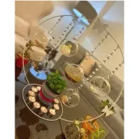 هفت سین کریستالی حبابی بزرگ